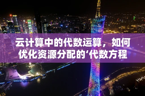 云计算中的代数运算，如何优化资源分配的‘代数方程’？