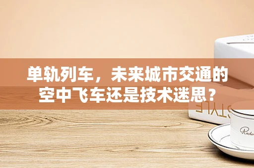 单轨列车，未来城市交通的空中飞车还是技术迷思？