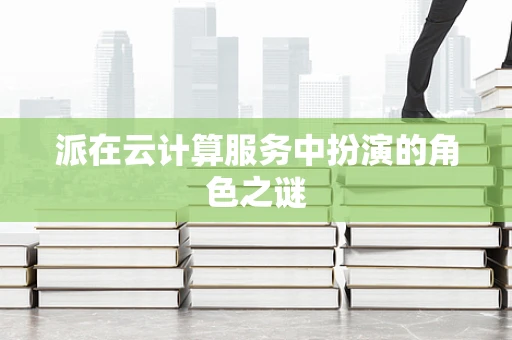 派在云计算服务中扮演的角色之谜