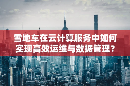 雪地车在云计算服务中如何实现高效运维与数据管理？