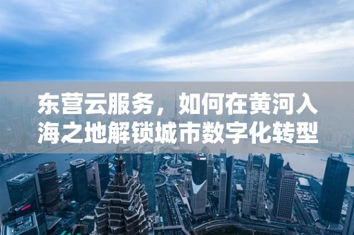 东营云服务，如何在黄河入海之地解锁城市数字化转型的新篇章？