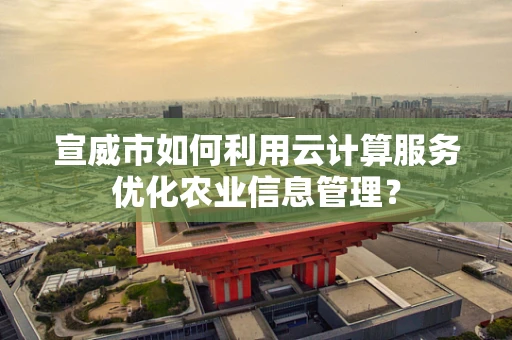 宣威市如何利用云计算服务优化农业信息管理？