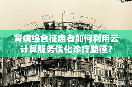 肾病综合征患者如何利用云计算服务优化诊疗路径？