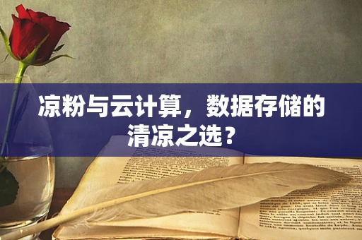 凉粉与云计算，数据存储的清凉之选？