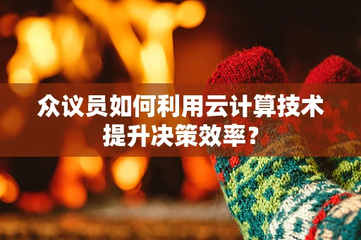 众议员如何利用云计算技术提升决策效率？
