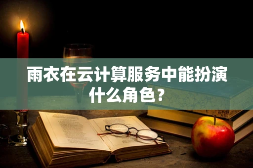 雨衣在云计算服务中能扮演什么角色？