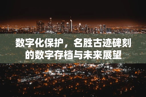 数字化保护，名胜古迹碑刻的数字存档与未来展望