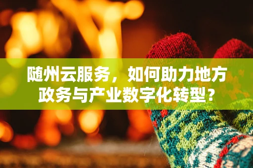 随州云服务，如何助力地方政务与产业数字化转型？