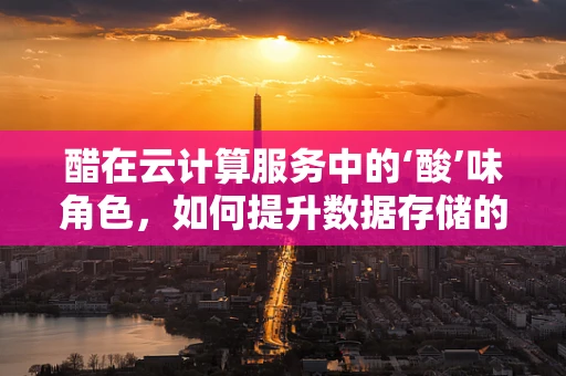 醋在云计算服务中的‘酸’味角色，如何提升数据存储的保鲜度？