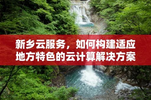 新乡云服务，如何构建适应地方特色的云计算解决方案？