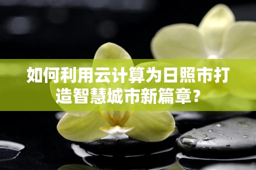 如何利用云计算为日照市打造智慧城市新篇章？