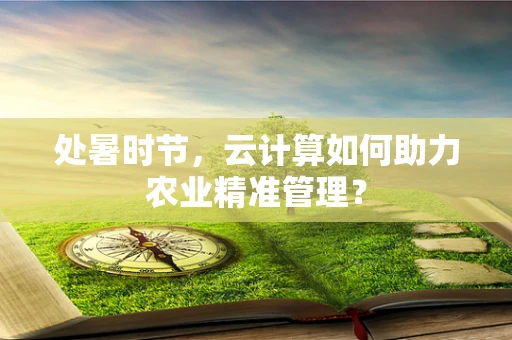 处暑时节，云计算如何助力农业精准管理？