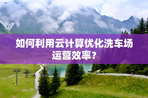 如何利用云计算优化洗车场运营效率？