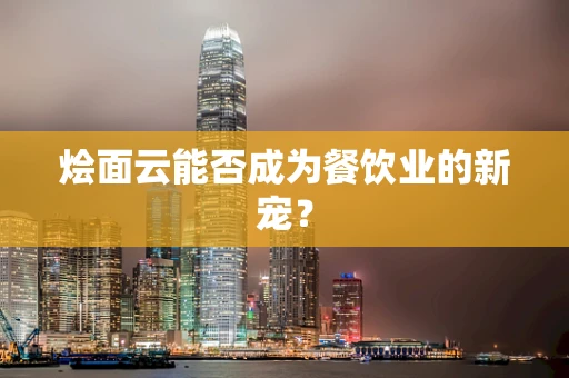 烩面云能否成为餐饮业的新宠？