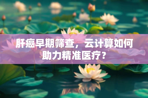 肝癌早期筛查，云计算如何助力精准医疗？