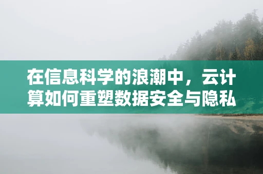 在信息科学的浪潮中，云计算如何重塑数据安全与隐私的边界？