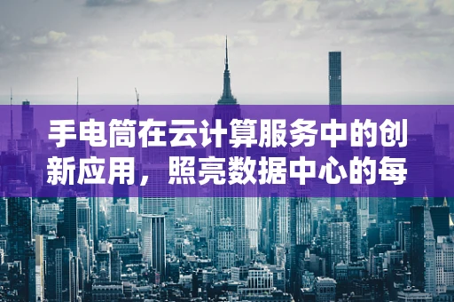 手电筒在云计算服务中的创新应用，照亮数据中心的每一个角落
