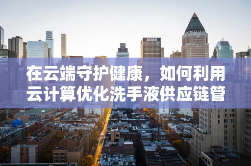 在云端守护健康，如何利用云计算优化洗手液供应链管理？
