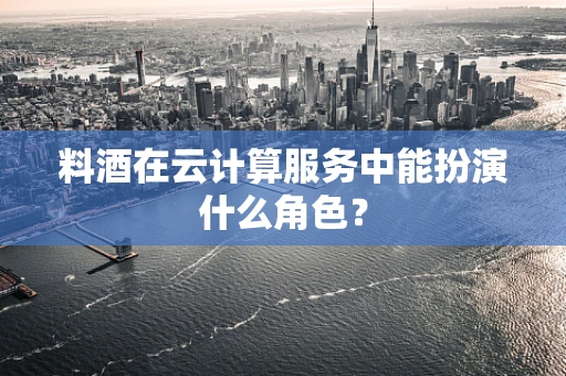 料酒在云计算服务中能扮演什么角色？