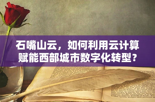 石嘴山云，如何利用云计算赋能西部城市数字化转型？