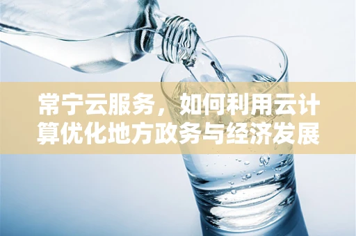 常宁云服务，如何利用云计算优化地方政务与经济发展？