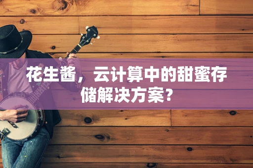 花生酱，云计算中的甜蜜存储解决方案？