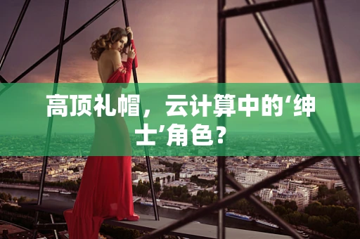 高顶礼帽，云计算中的‘绅士’角色？