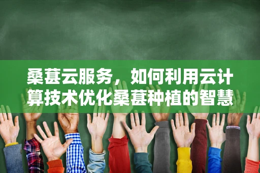 桑葚云服务，如何利用云计算技术优化桑葚种植的智慧化进程？