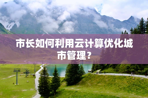 市长如何利用云计算优化城市管理？