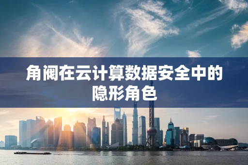 角阀在云计算数据安全中的隐形角色