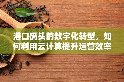 港口码头的数字化转型，如何利用云计算提升运营效率？