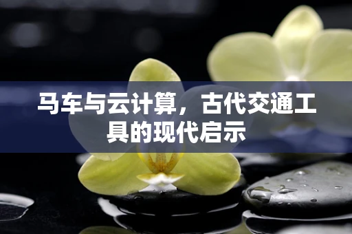 马车与云计算，古代交通工具的现代启示