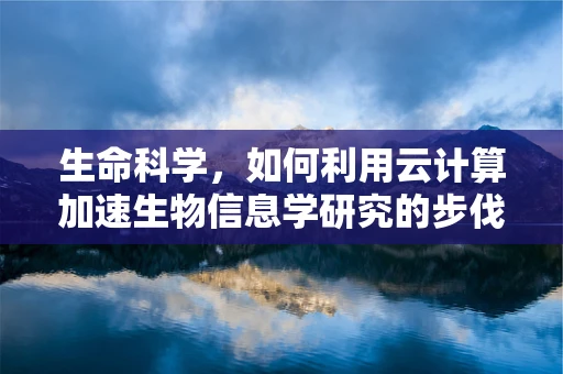 生命科学，如何利用云计算加速生物信息学研究的步伐？