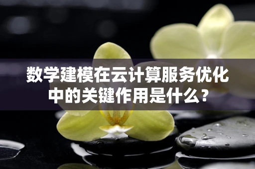 数学建模在云计算服务优化中的关键作用是什么？