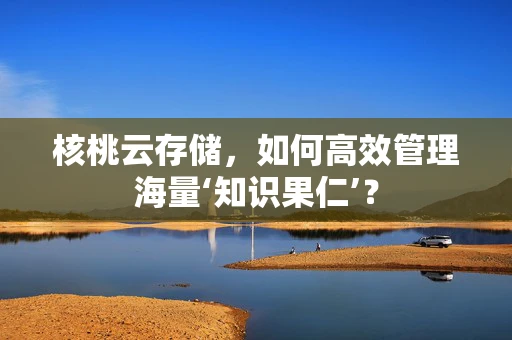核桃云存储，如何高效管理海量‘知识果仁’？
