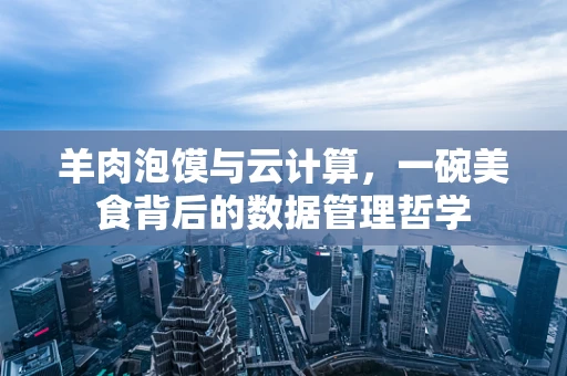 羊肉泡馍与云计算，一碗美食背后的数据管理哲学
