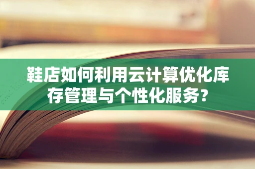 鞋店如何利用云计算优化库存管理与个性化服务？