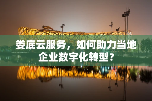娄底云服务，如何助力当地企业数字化转型？