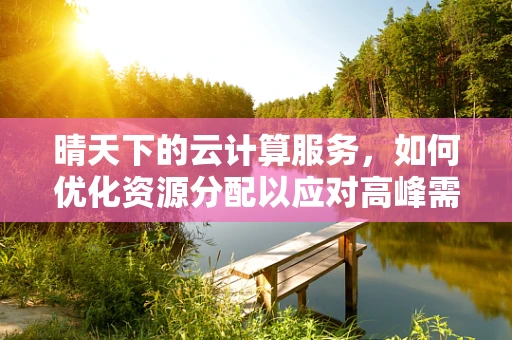 晴天下的云计算服务，如何优化资源分配以应对高峰需求？