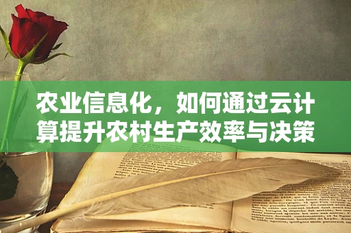 农业信息化，如何通过云计算提升农村生产效率与决策精准度？