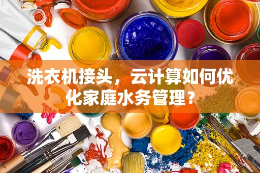 洗衣机接头，云计算如何优化家庭水务管理？
