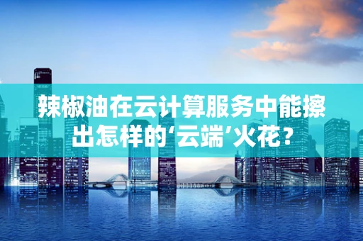 辣椒油在云计算服务中能擦出怎样的‘云端’火花？