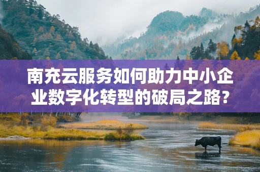 南充云服务如何助力中小企业数字化转型的破局之路？