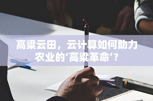 高粱云田，云计算如何助力农业的‘高粱革命’？