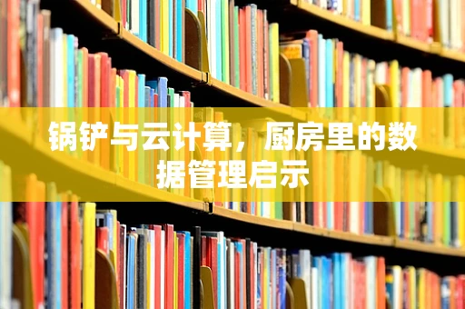 锅铲与云计算，厨房里的数据管理启示