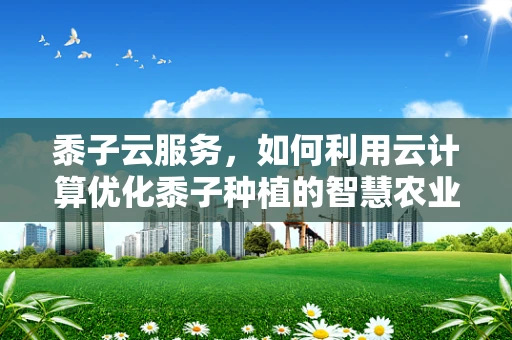 黍子云服务，如何利用云计算优化黍子种植的智慧农业新模式？