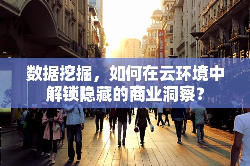 数据挖掘，如何在云环境中解锁隐藏的商业洞察？