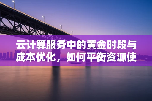 云计算服务中的黄金时段与成本优化，如何平衡资源使用？