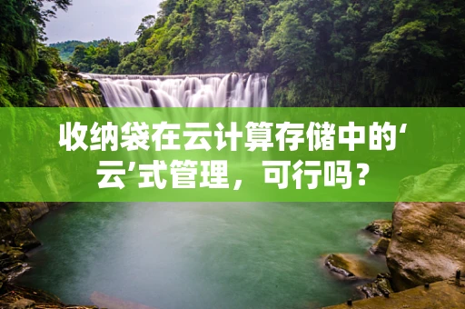 收纳袋在云计算存储中的‘云’式管理，可行吗？