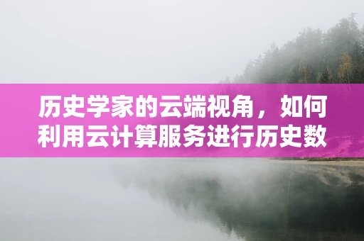 历史学家的云端视角，如何利用云计算服务进行历史数据挖掘？